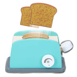 Toaster-Set aus Holz, 7-teilig.