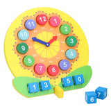 Wooden Learning Clock, 20 pcs.