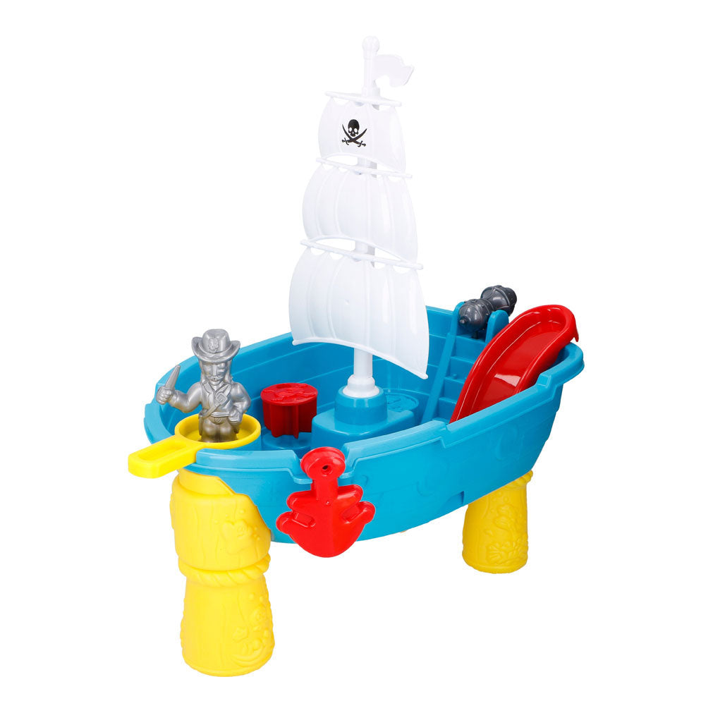 Sand and water table pirate ship, 19 pcs.