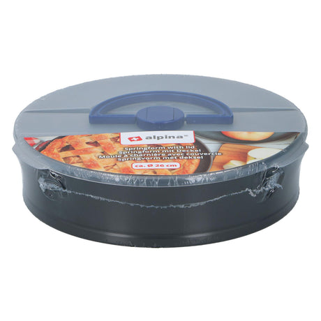Forma do pieczenia Alpina - ø 26 cm - z powłoką nieprzywierającą - z pokrywką