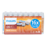 Philips LongLife AAA Battery, 16..