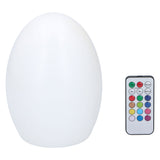 ABI Color -changing night lamp in egg form, with remote control