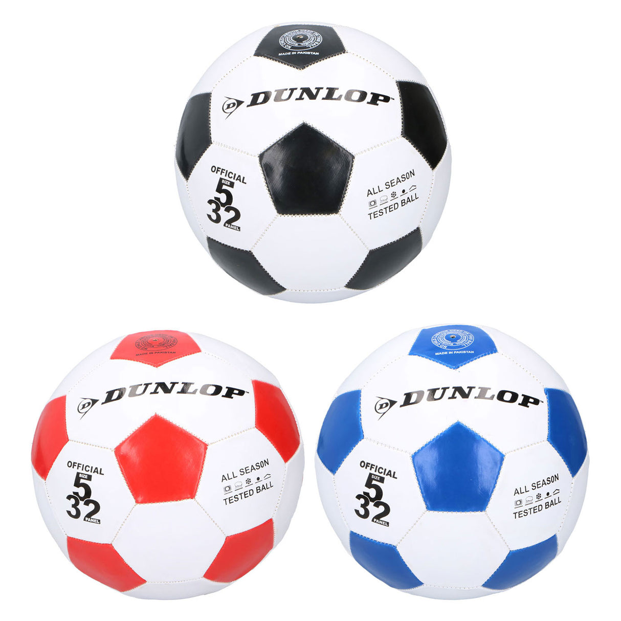 Dunlop Voetbal Klassiek Kleur