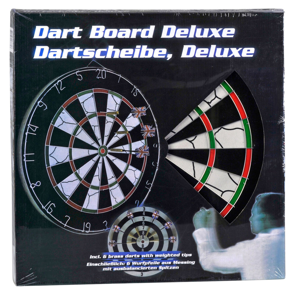 Dartboard Deluxe s puščicami