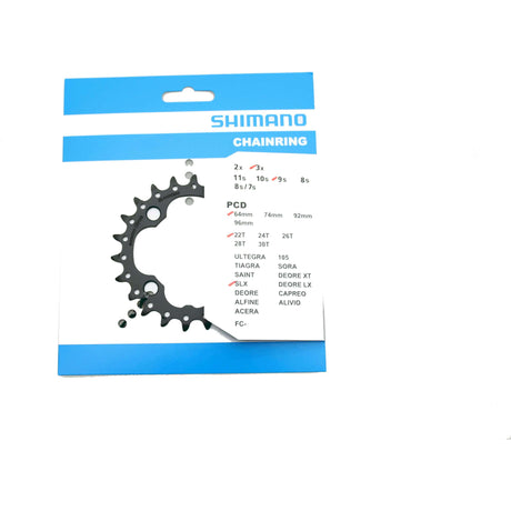 Shimano kedjering SLX FC-M660 kedjering mellanlägg. slx 22t.4-arm, 64mm m660