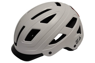 Qtcychectech QT Cycle Tech Helmet Urban Style White Størrelse M 55-58 cm 2810392