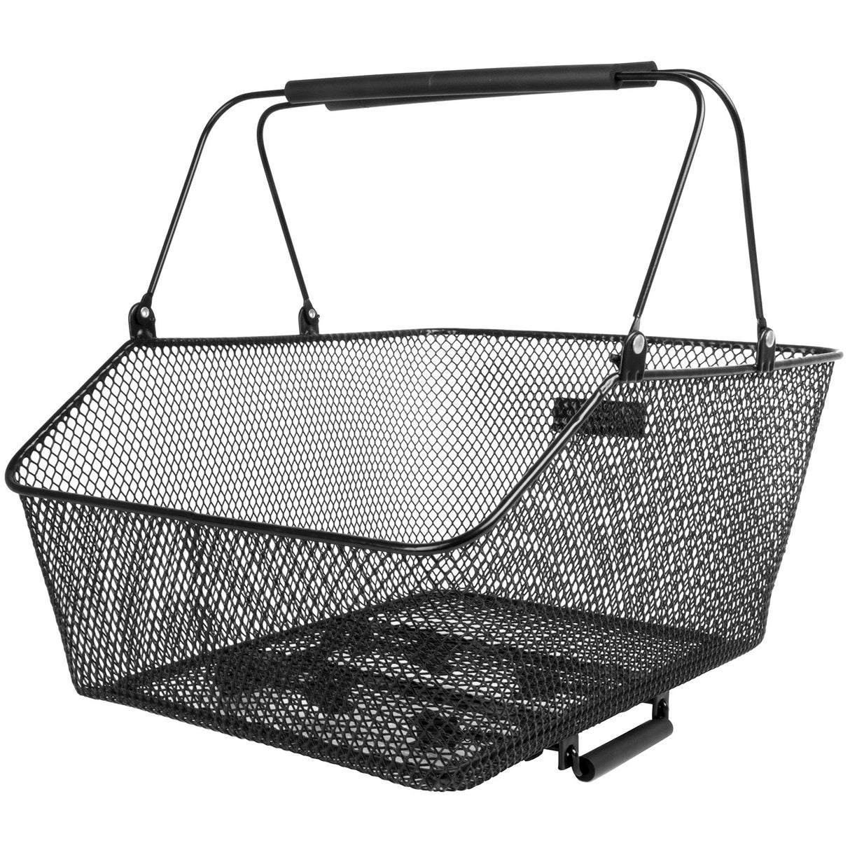 M-Wave Detachable bicycle basket Luggage carrier Black