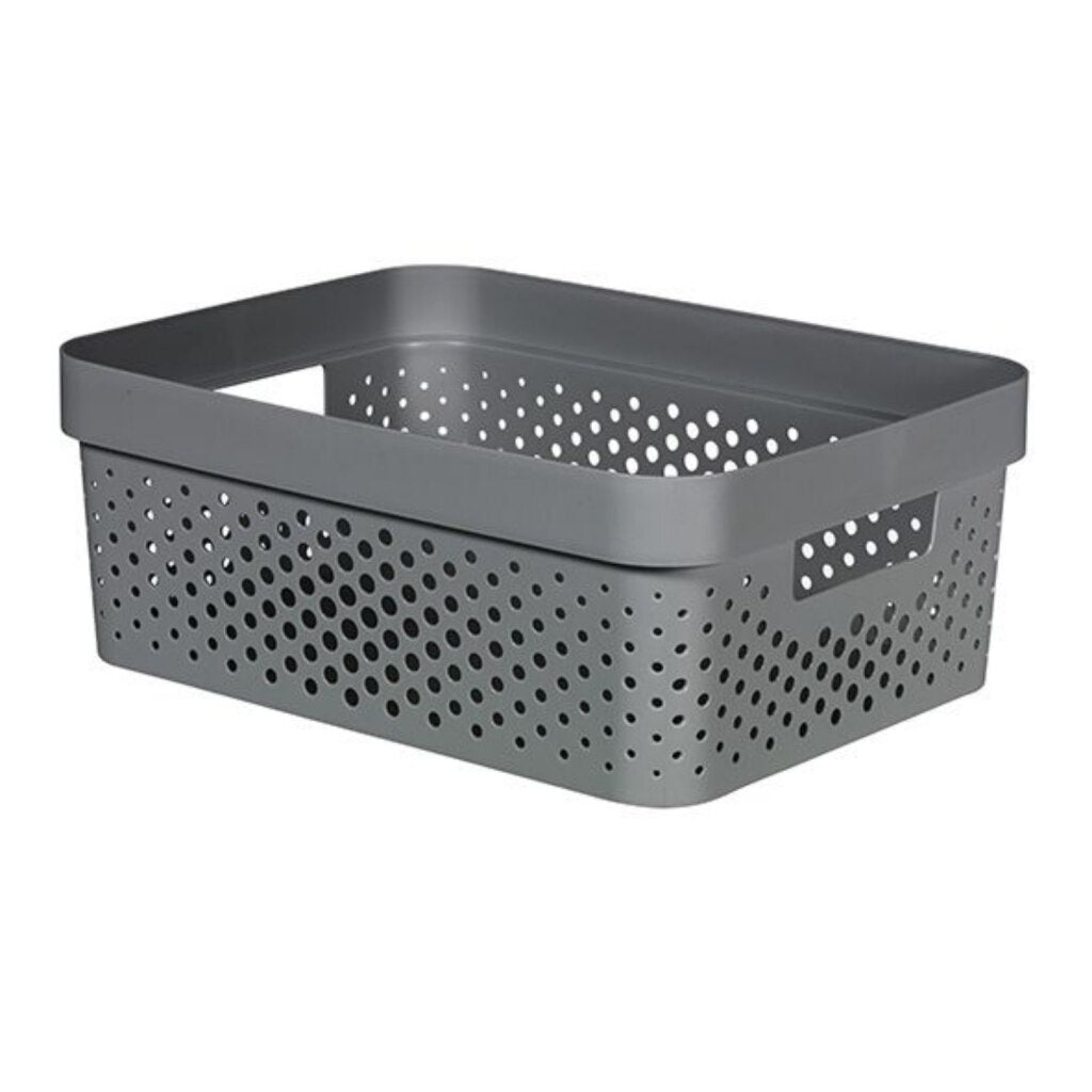 Curver Infinity Dots StorageBox 11l Anthracite