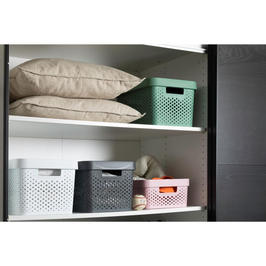 Curver Curver Infinity Dots StorageBox 11l Anthracite