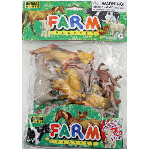 Grundlegende Tierwelt Farmfarmen 8 Stücke