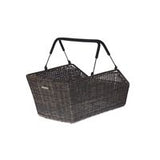 Basil Cento Rattan Look Multi System - Bicycle Basket - På bagsiden - Brun