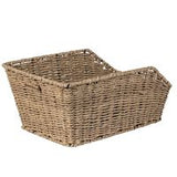 Basil Cento Rattan Look - Bicycle Basket - På baksiden - lysebrun