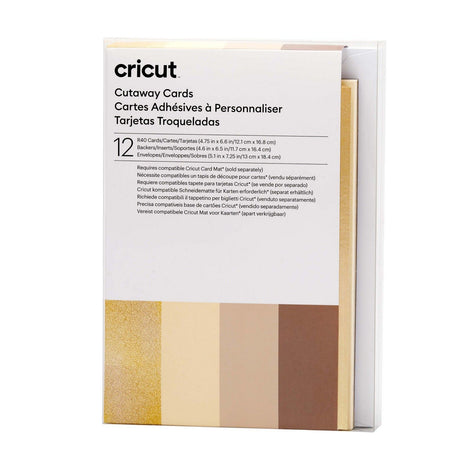 Cricut • cutaway Kaarte neutralen r40