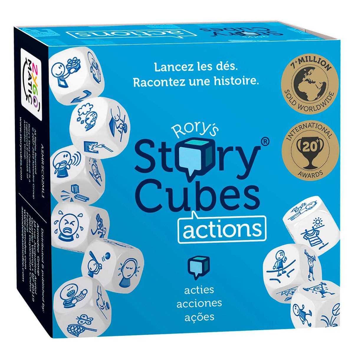 Asmodee Rory's Story Cubes Actions Dice Game