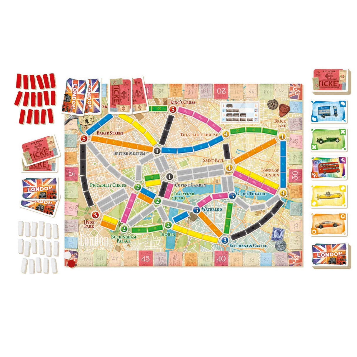 Asmodee Ticket to Ride London Board Game