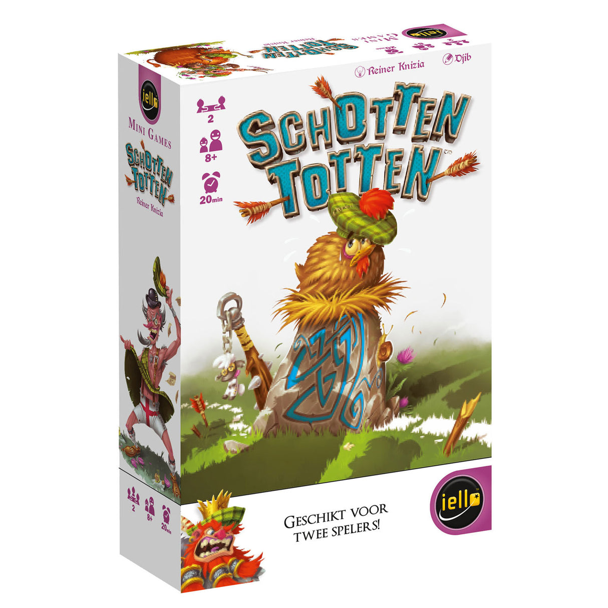 Asmodee Scots Totten Kaart Spill