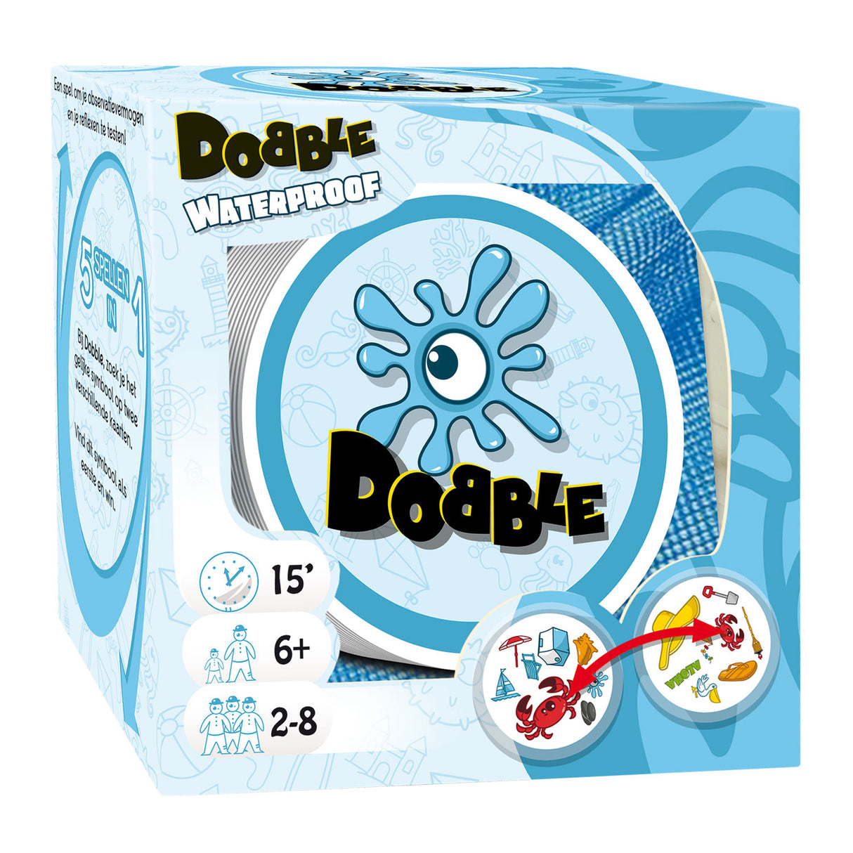 Asomodee Dobble Plage Card Spill