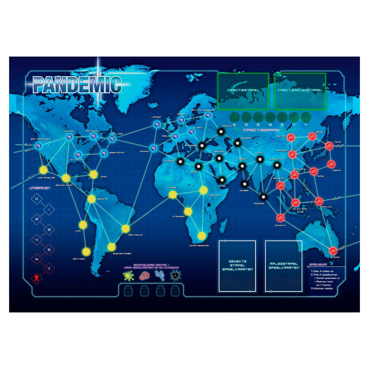 ASMODEE PANDEMIC Juego de mesa de NL