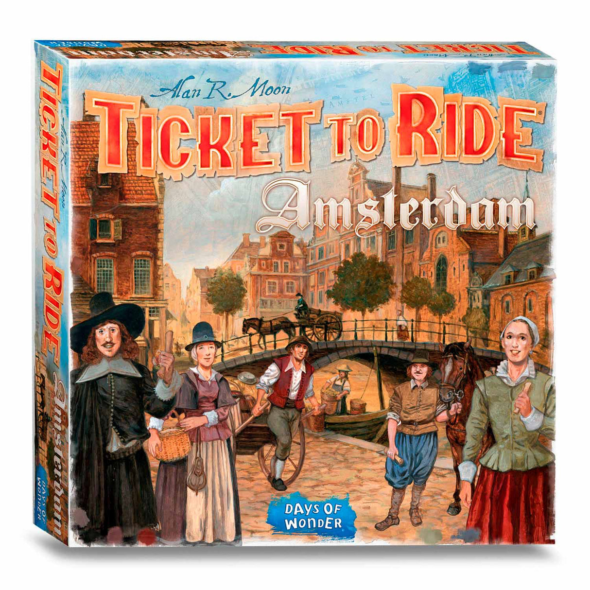 Asmodee Ticket fir Amsterdam ze reiden