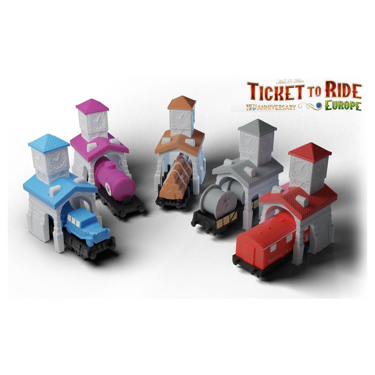 Asmodee Ticket to Ride Europe 15 -årsjubileum NL