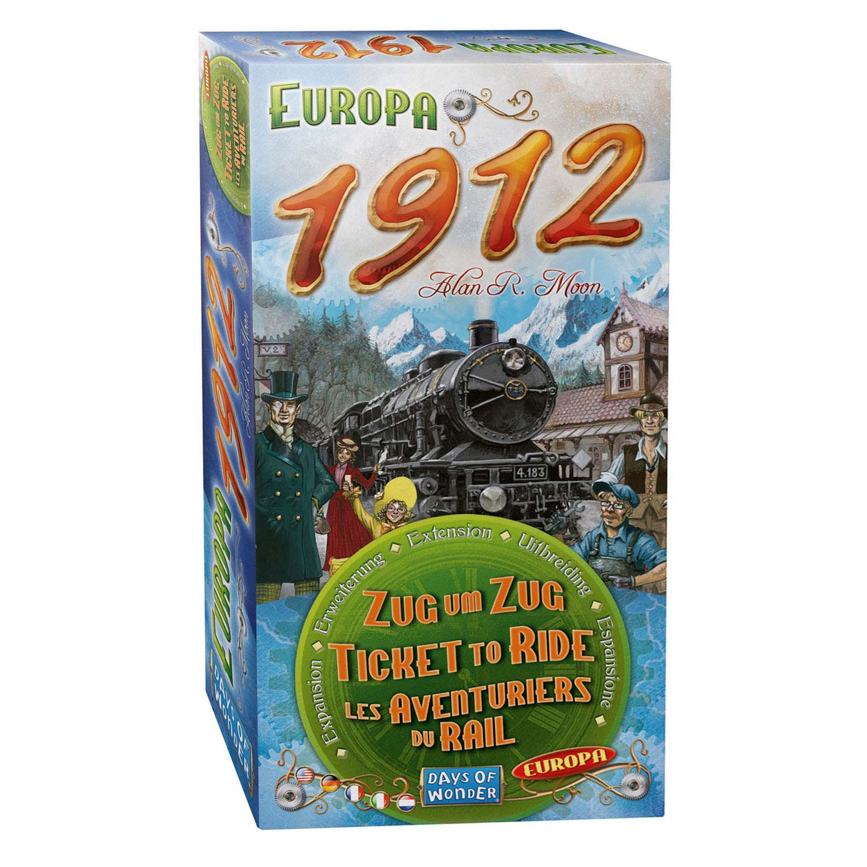 ASMODEE Ticket to Ride Europe 1912 Expansion Set