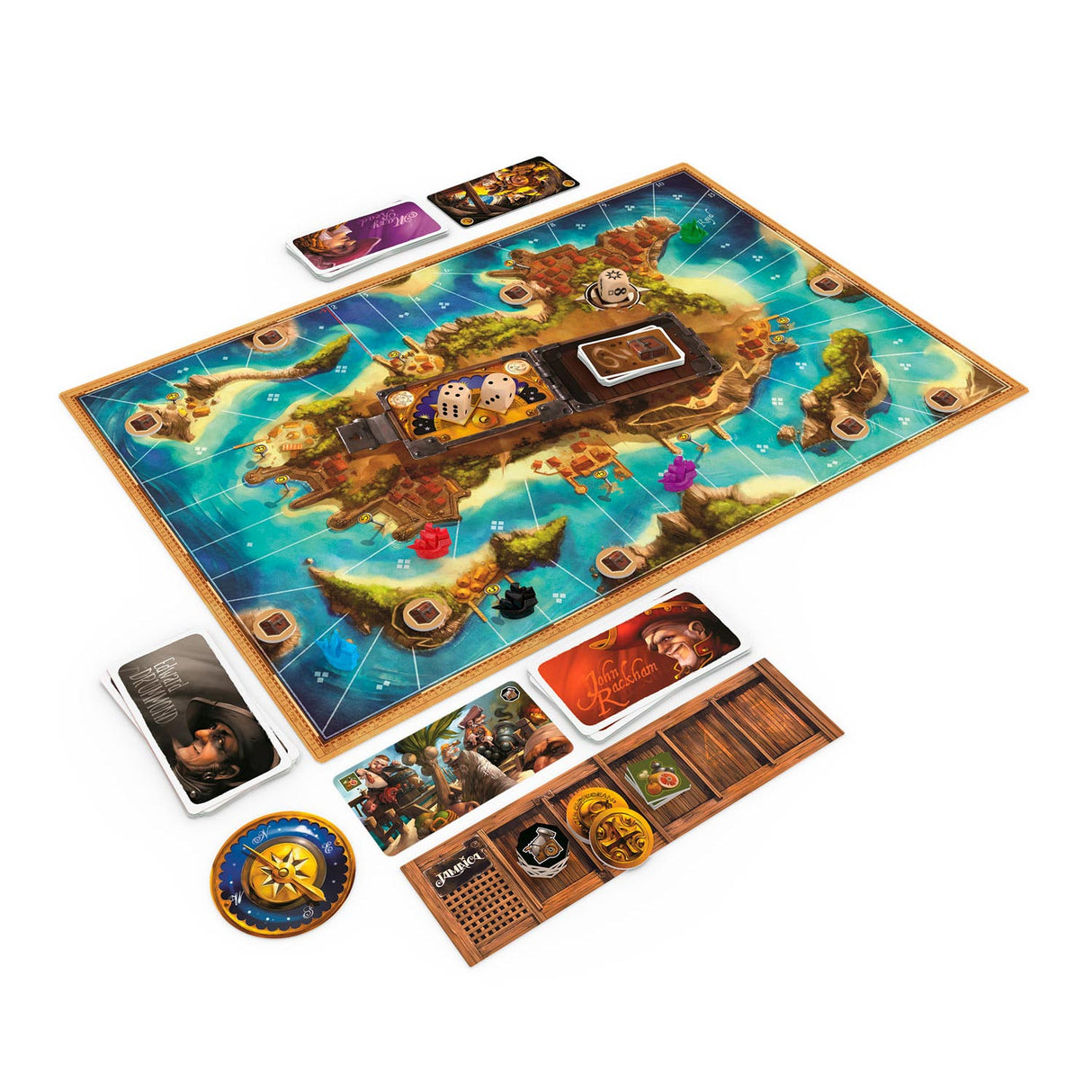 Gioco da tavolo di Asmodee Jamaica