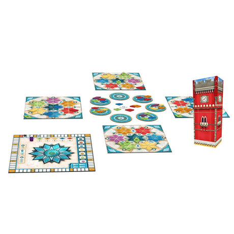 Next move games - azul summer pavilion - настолна игра - подходяща за 2-4 играча