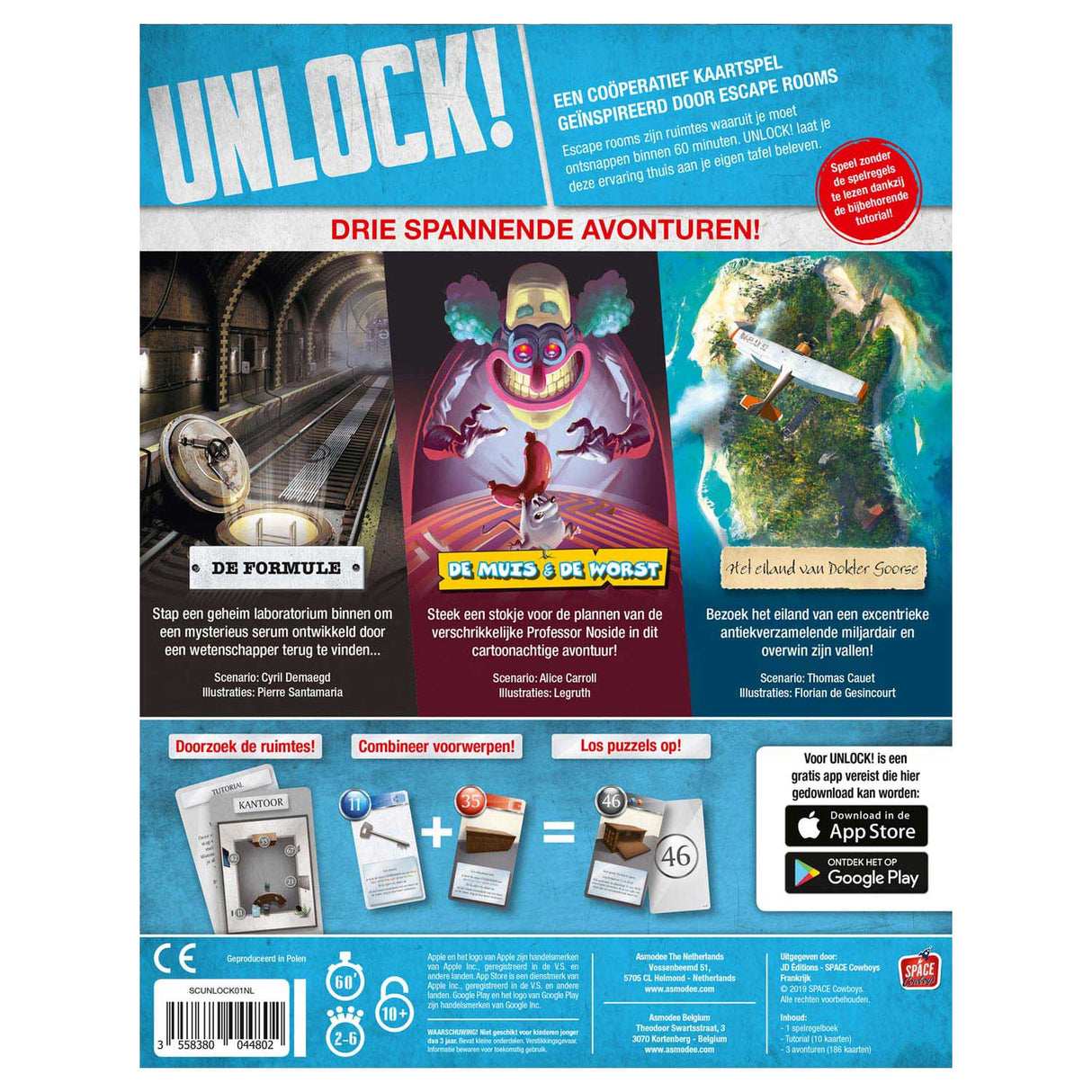 Asmodee unlock! Escape adventures