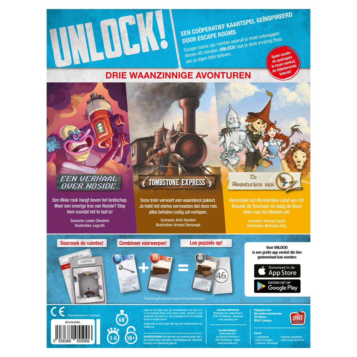 Asmodee Unlock! 3 hemliga äventyr