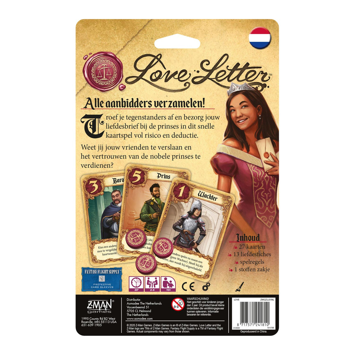 Asmodee Love Letter Kaartspel