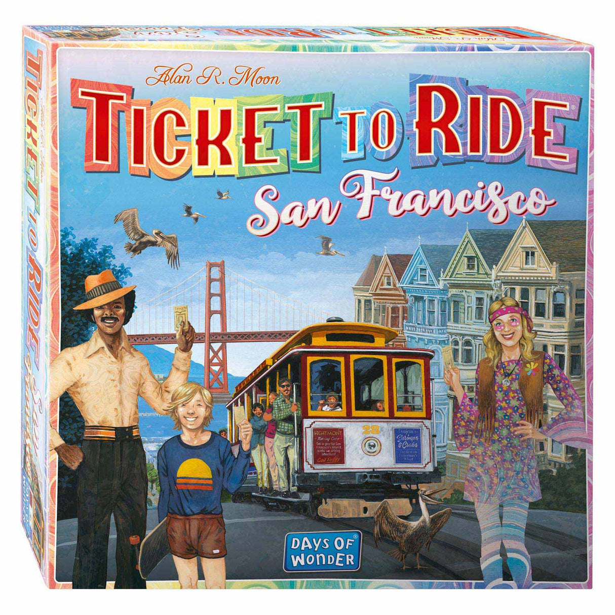 ASMODEE TICKET TO RIDE SAN Francisco board game