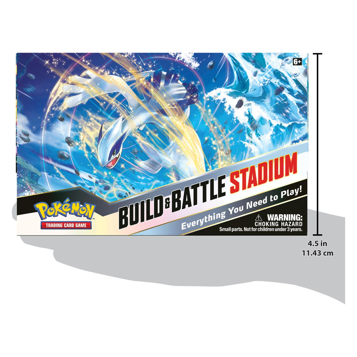 Asmodee Pokemon TCG S S SREBRY BUMPEST ORINING Buduj stadion bojowy