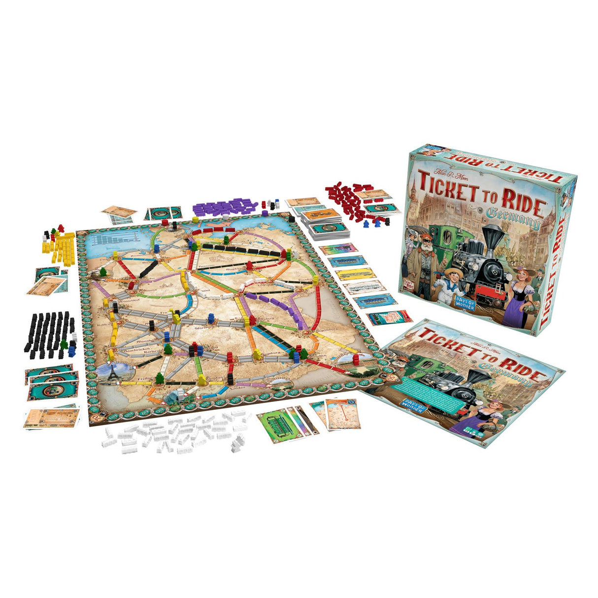 Asmodee Ticket to Ride Germany Bordspel