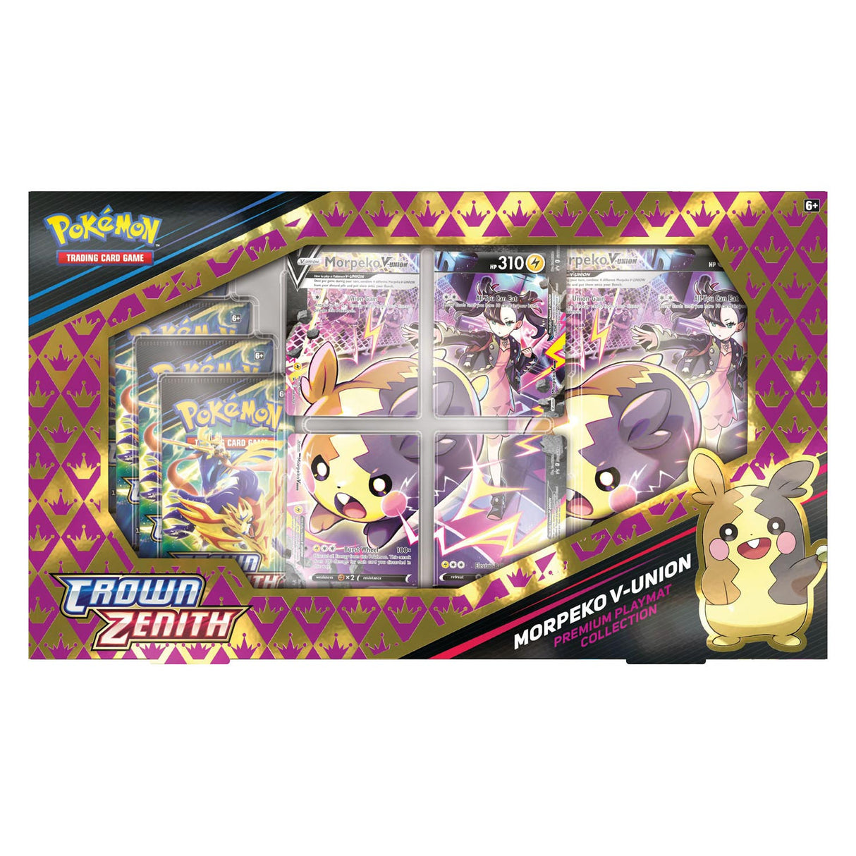 Pokémon Pokemon TCG Crown Zenith Morpeko V-Union Box