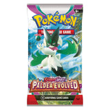 Asomodee Pokemon tcg Scharlachrollet Violet Paldea Evolutioun huet Boosterpack entwéckelt