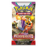 Asomodee Pokemon tcg Scharlachrollet Violet Paldea Evolutioun huet Boosterpack entwéckelt