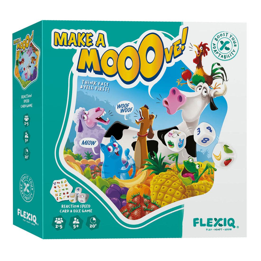 Asmodee Make a Mooove! Kaartspel