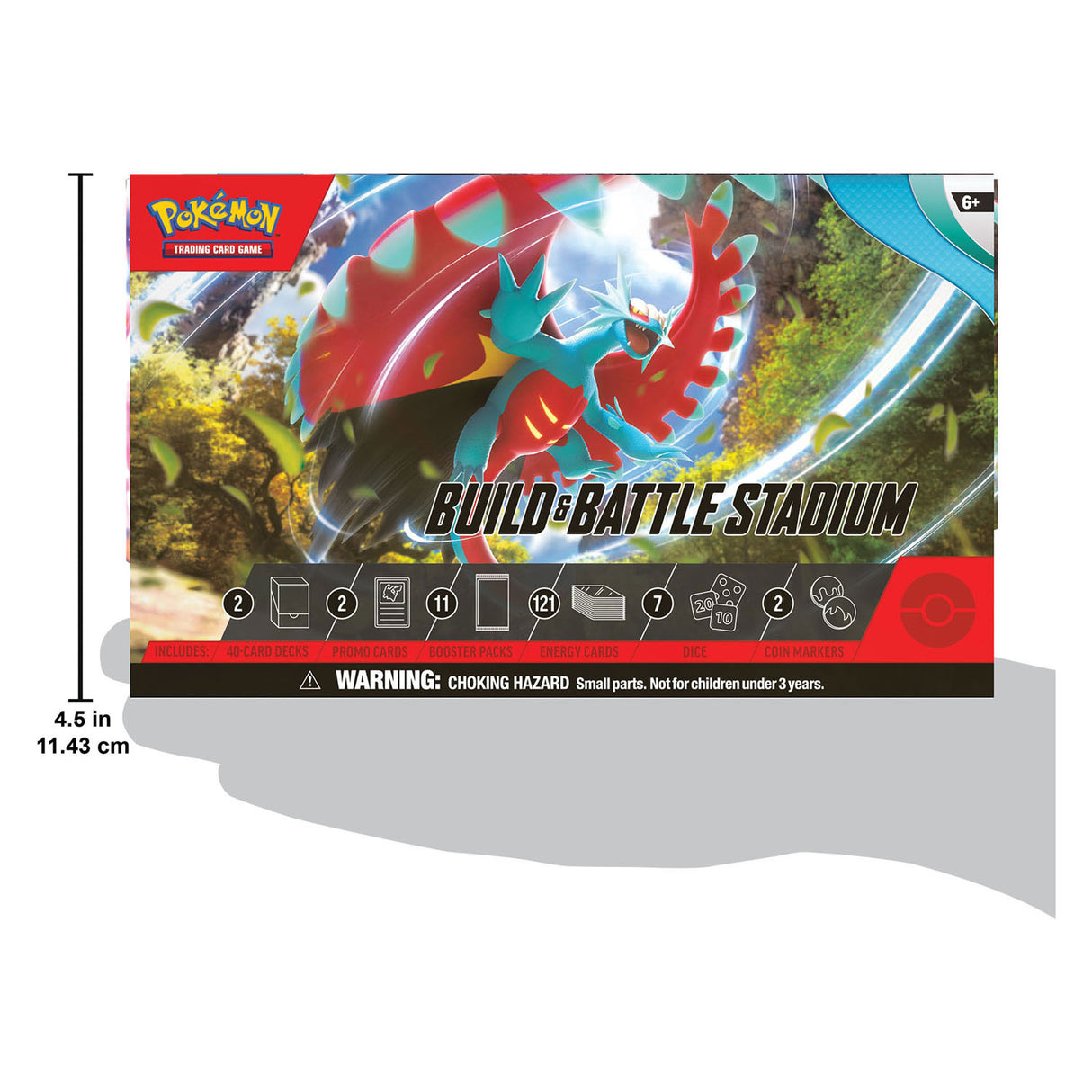 Asmodee Pokemon TCG S v Paradox Rift Build Battle Stadium