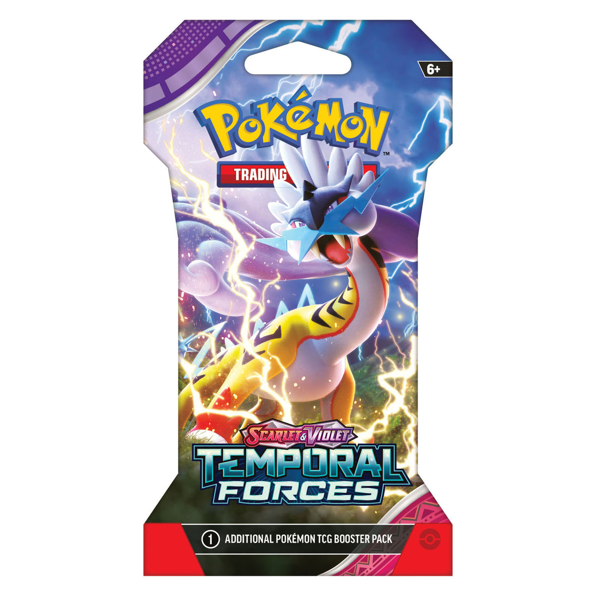 Asmodee TCG SV05 Temporal Forces Sleeved Booster