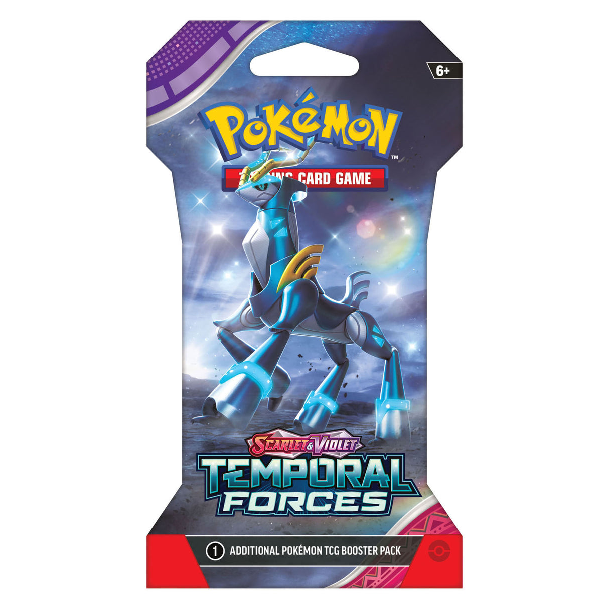 Asmodee TCG SV05 Temporal Forces Sleoped Booster