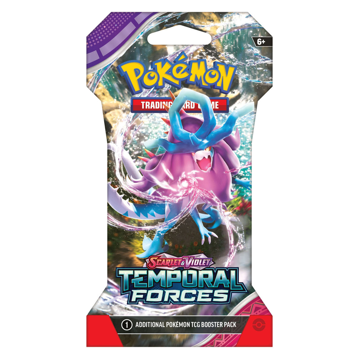 Asmodee TCG SV05 Temporal Forces Sleoped Booster