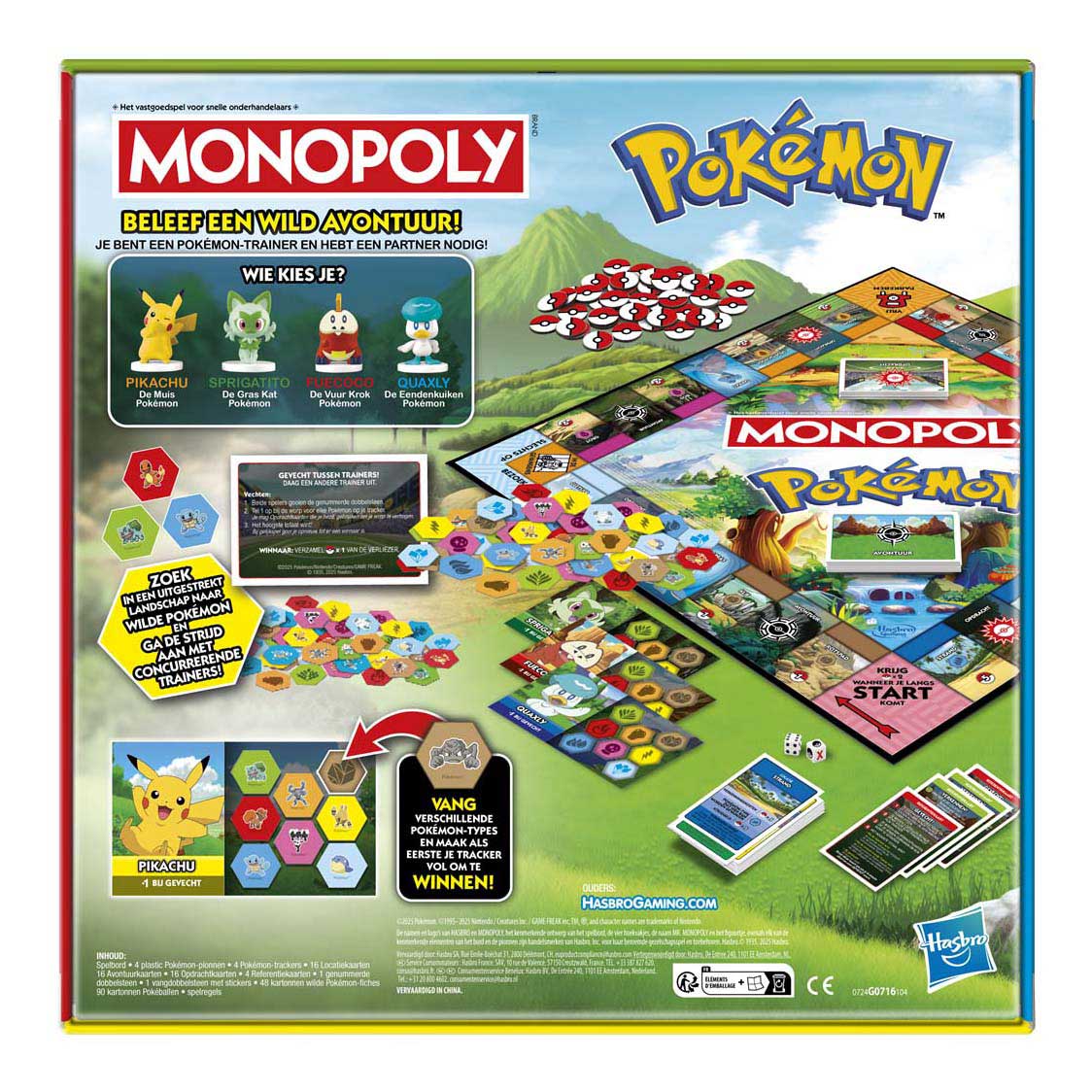 Monopoly Pokémon Edition - board game - board game
