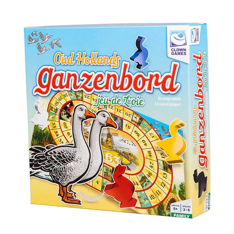 Van der Meulen clown games goose board, the most fun game in the Netherlands