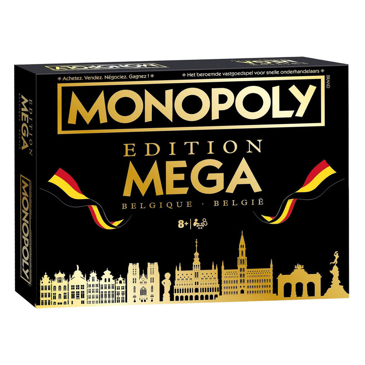 Mega monopoly belgie - bordspel
