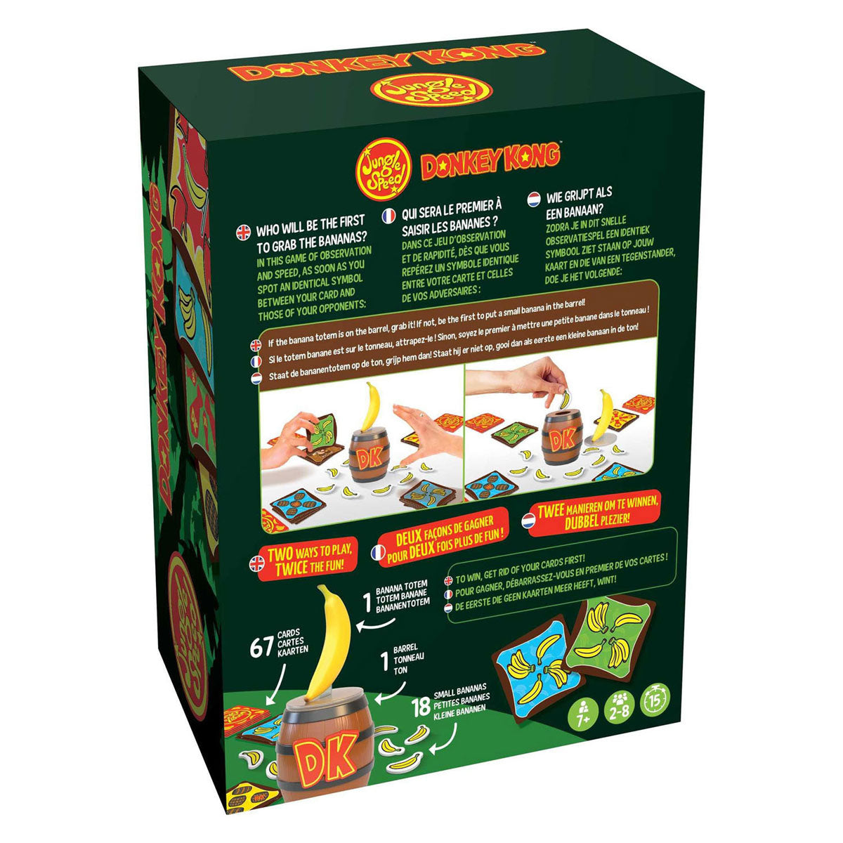 Asmodee donkey kong jungle speed