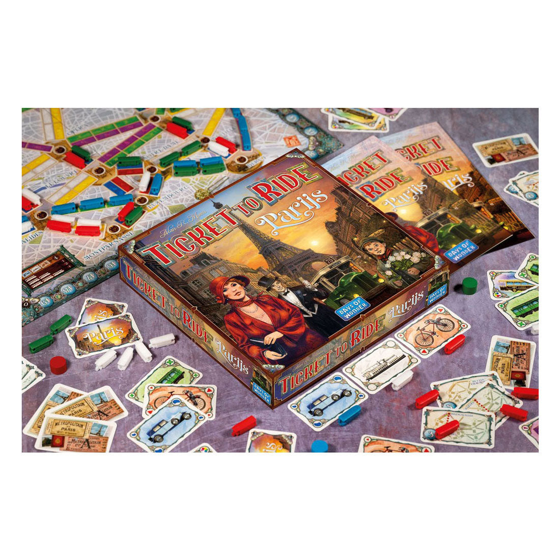 Ticket to ride paris board game