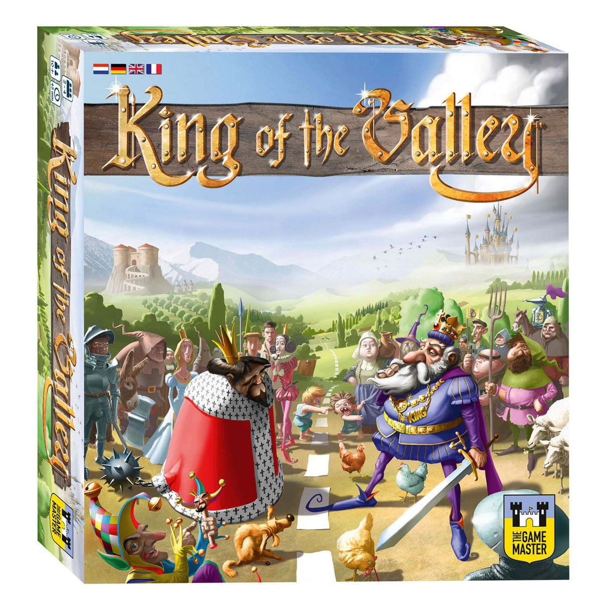 Geronimo Games King of the Valley Brettspiel