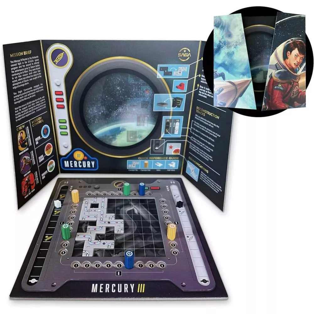 Geronimo Games Mission Control Critical Orbit Bordspel