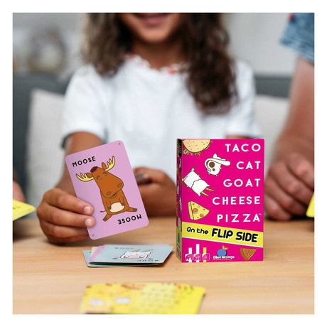 Geronimo Games Blue Orange card game Taco Back Goat Cheese Pizza