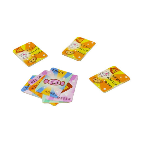 Geronimo Games Blue Orange card game Taco Kitten Pizza